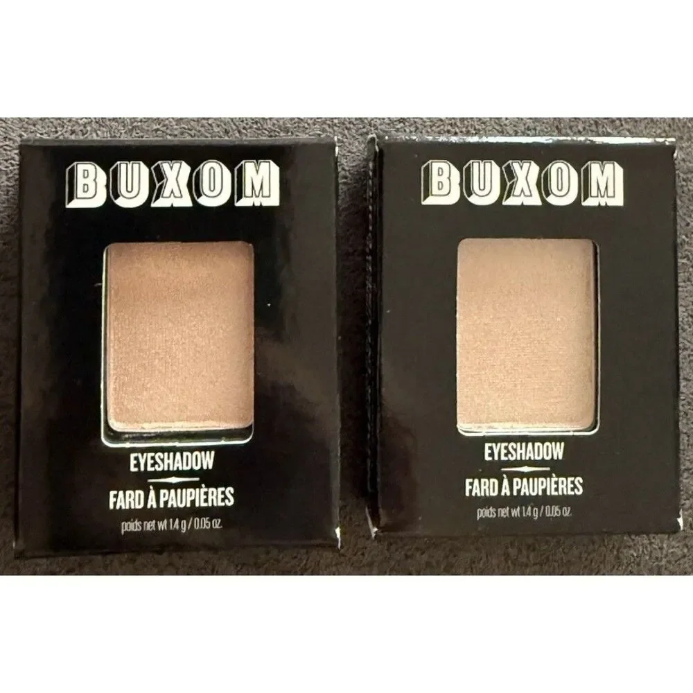 2 X Buxom Eyeshadow Eye Shadow Singles Refills Silk Sheets (.05oz) Boxed